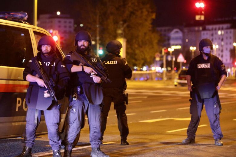 At least two killed in Vienna attack