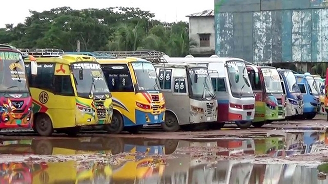 Dhaka-Mymensingh bus services called off