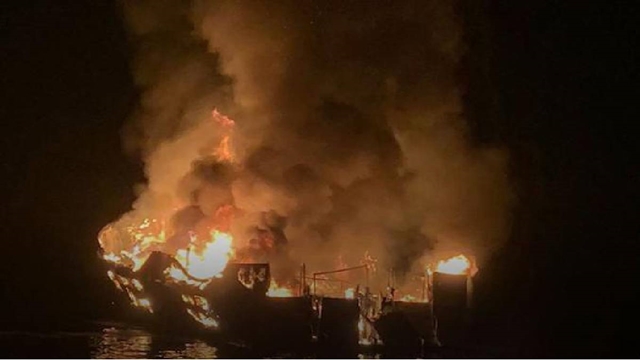 8 killed in deadly California boat fire; 26 missing