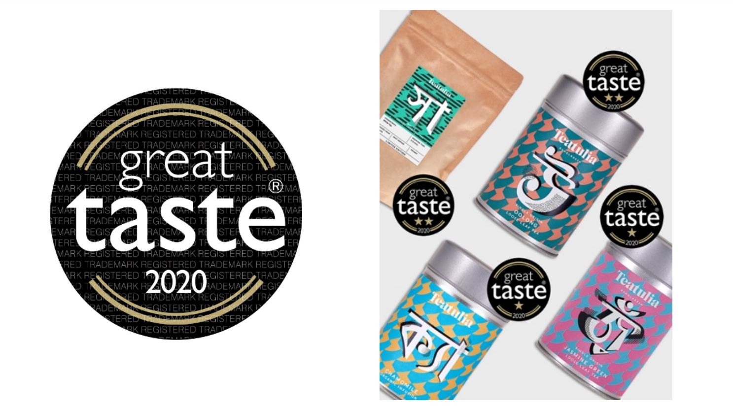 Teatulia wins Great Taste Award 2020