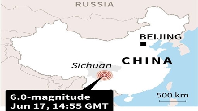 China earthquake quake kills 11, injures 122