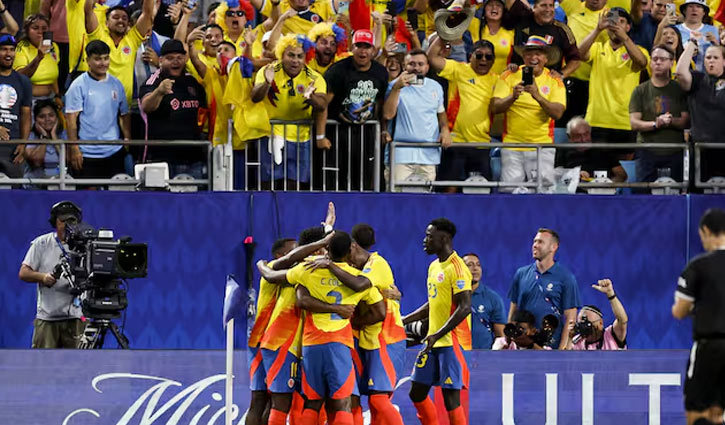 Colombia defeat Uruguay 1-0 to reach final