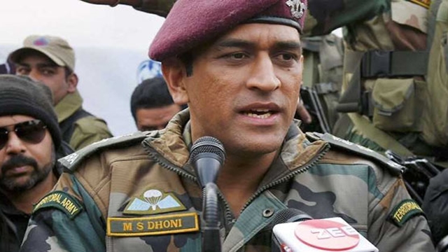 Line of duty: Dhoni to serve with army instead of touring West Indies