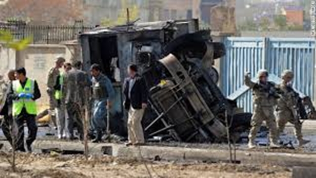 At least 5 dead in suicide attack in Kabul