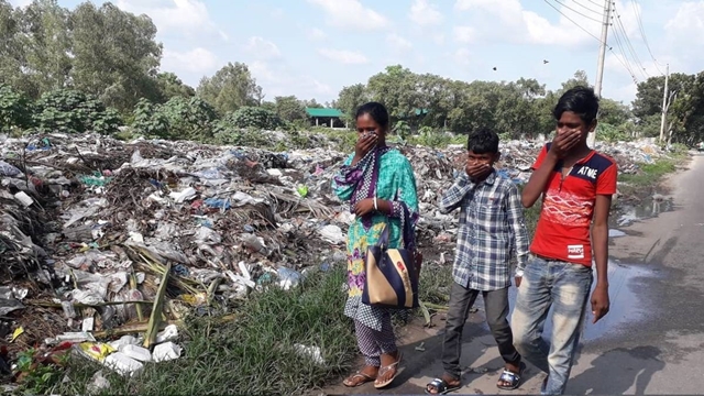 Thousands suffer for ill-planned dumping station in Panchagarh