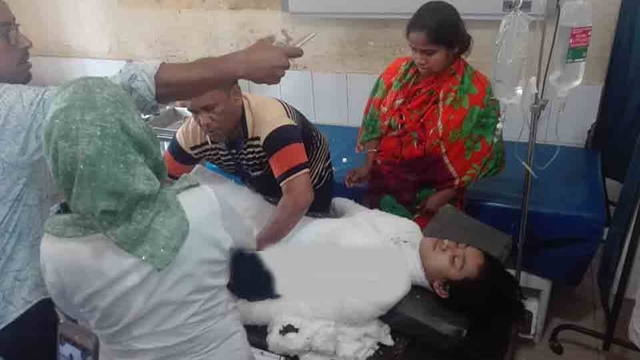 Feni girl undergoes surgery on life support