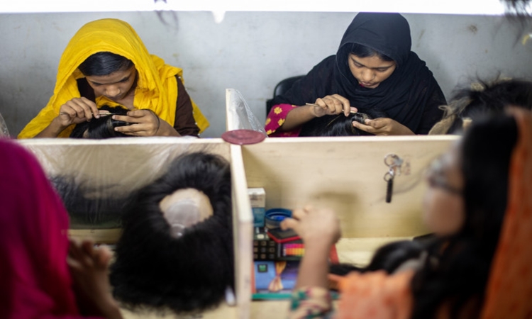 Human hair trade profitable for Shalikha villagers
