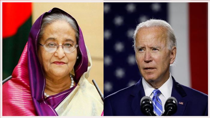 ‘You set an example of empathy, generosity for the world’: Biden writes to PM Hasina