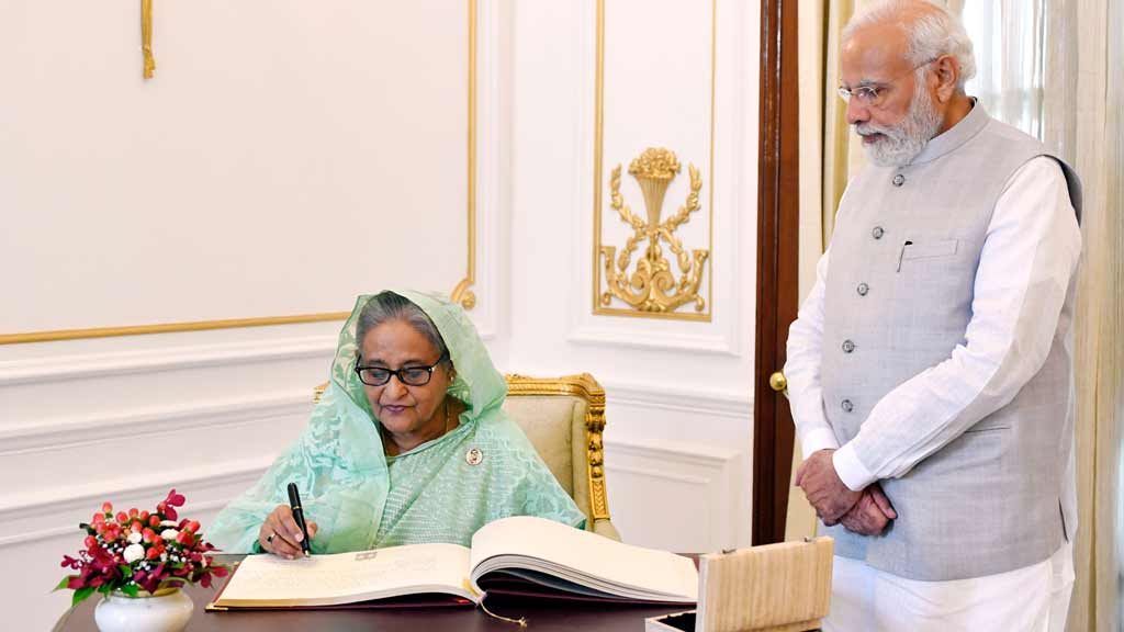 ভারতের সঙ্গে নদীর পানি বণ্টন, নিরাপত্তা ও বাণিজ্যের বিষয়টি নিয়েও আলোচনা হয়েছে : প্রধানমন্ত্রী