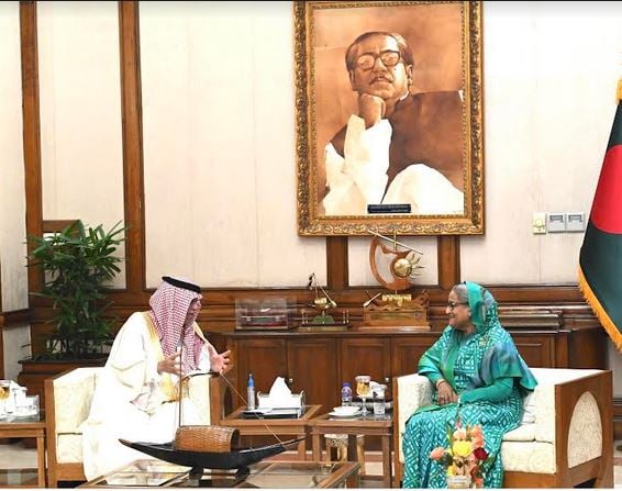 PM offers land for KSA in Bangladesh's economic zone
