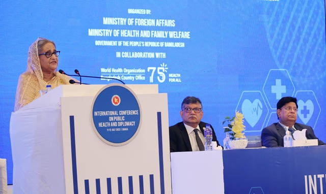 PM urges int'l community to work together to attain public health goals