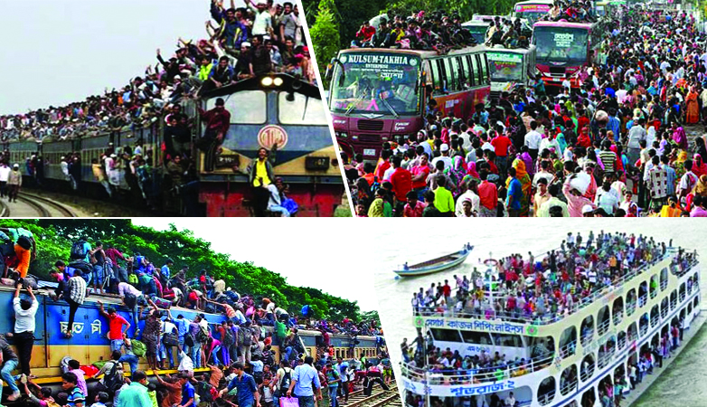 অব্যবস্থাপনার যানজটে তীব্র দুর্ভোগের শঙ্কা