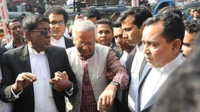 Dr Yunus jailed for six months