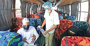 Experts for strict monitoring of health guidelines in public transport 