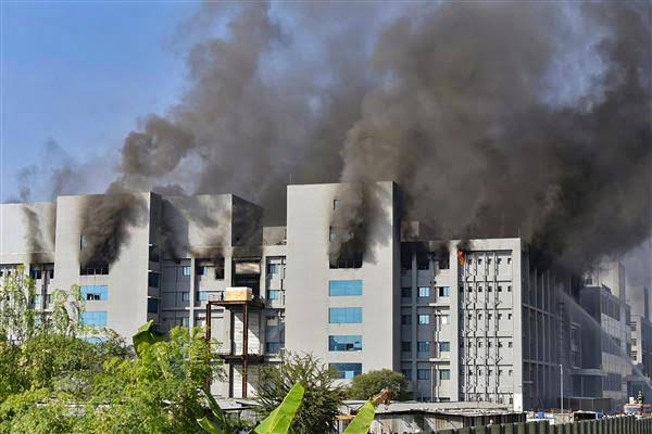 5 dead in Serum Institute fire; Covishield facility unaffected