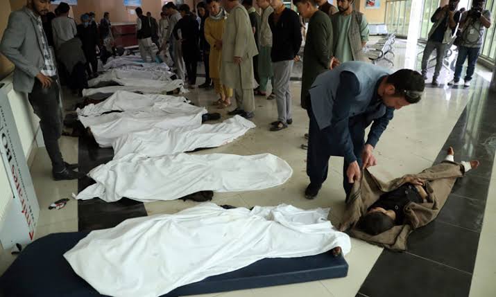 30 killed, 52 hurt in blast near Kabul girls' school