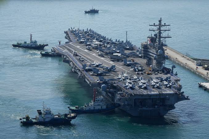 North Korea raises specter of nuclear strike over US aircraft carrier's arrival in South Korea