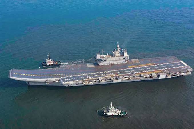 India commissions its first home-made aircraft carrier