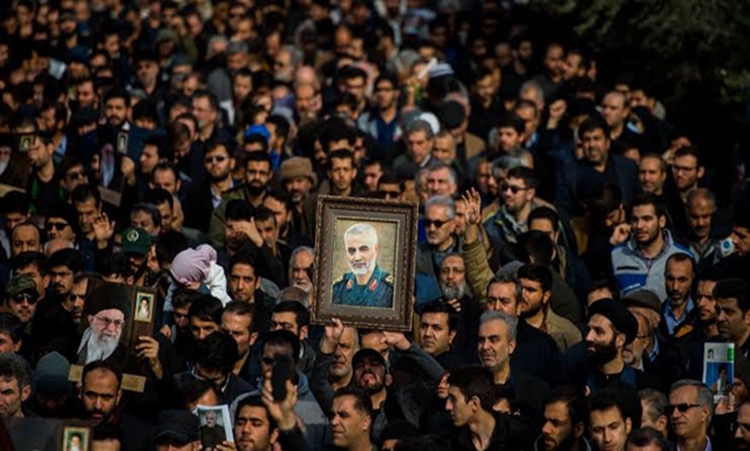 Mourners vow to avenge US killing of Soleimani, others