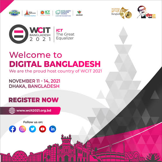 Dhaka to host WCIT 2021 on Nov 11-14