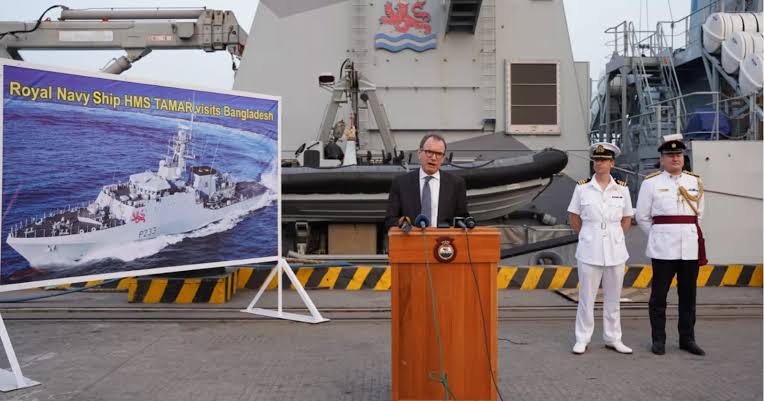 UK committed to deepen defence and naval co-op with BD further: UK Envoy