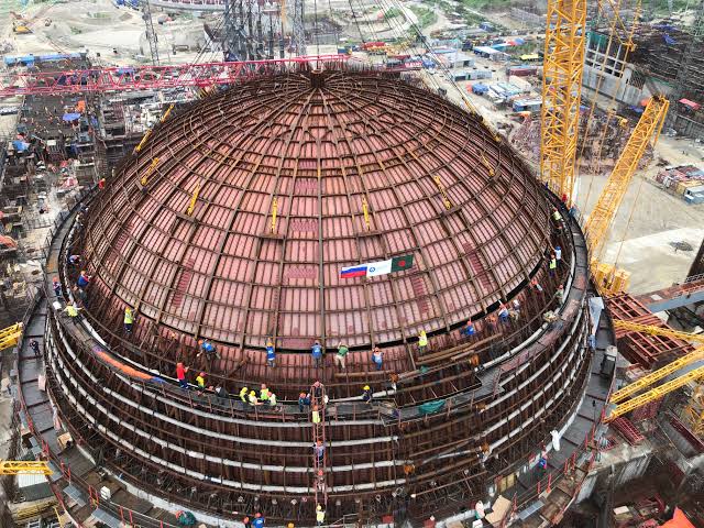 Unité 2 du RNPP : Construction de l'enceinte de confinement terminée | Nationale | FT | Le Portail Financier National