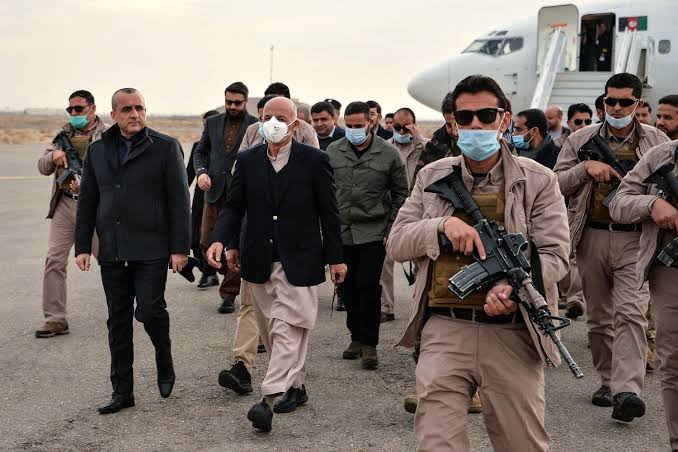 Afghan President Ashraf Ghani leaves for Tajikistan