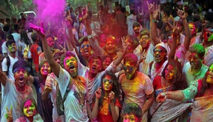 Holi festival on Tuesday