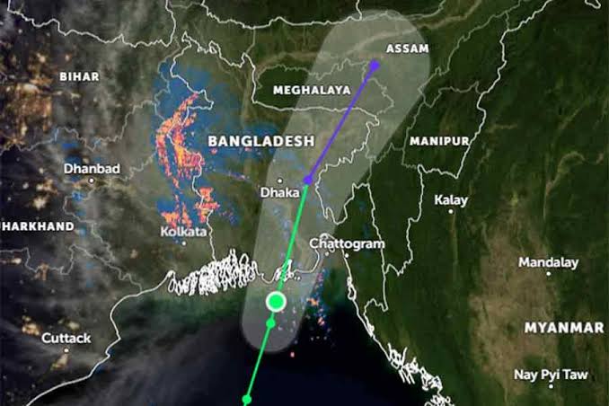 Sitrang crosses Bangladesh coast