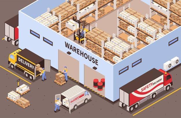Extended warehouse facility for exporters