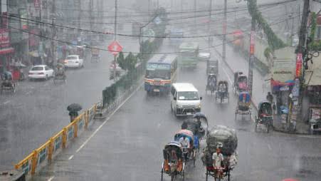 Rain likely to continue in Dhaka, 7 other divisions