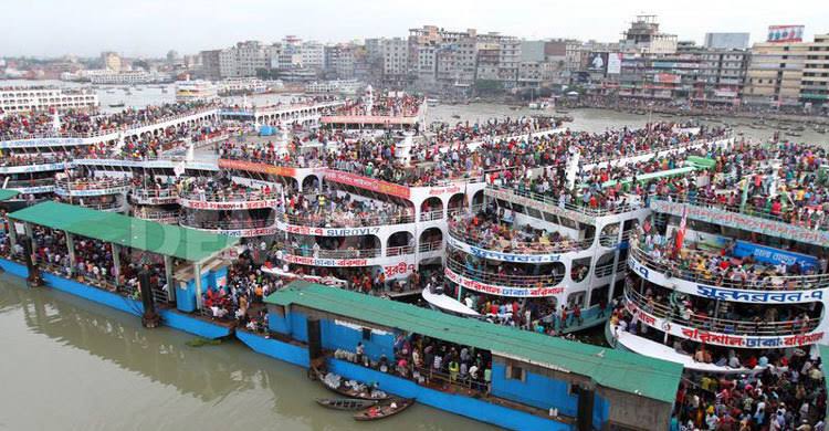 Over 6.7m people may leave Dhaka after April 27 for Eid celebration