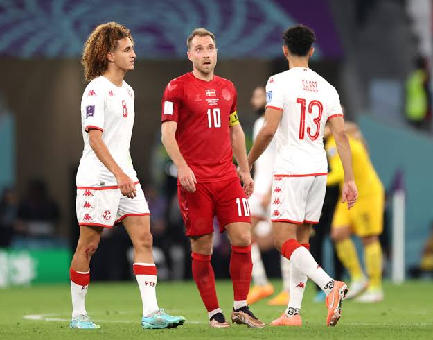 Denmark draw 0-0 with Tunisia at World Cup