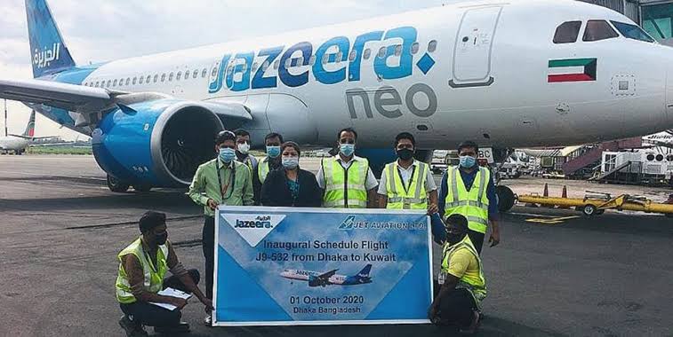 Jazeera Airways launches Dhaka- Kuwait flights