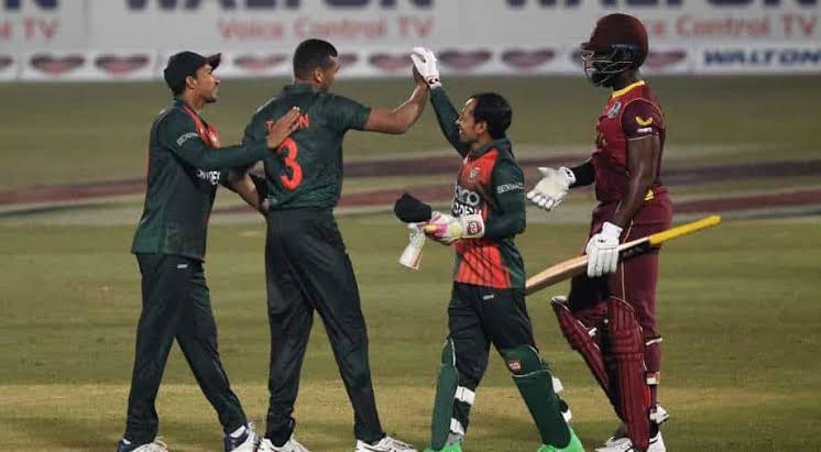 BD sweep ODI series 3-0 against West Indies