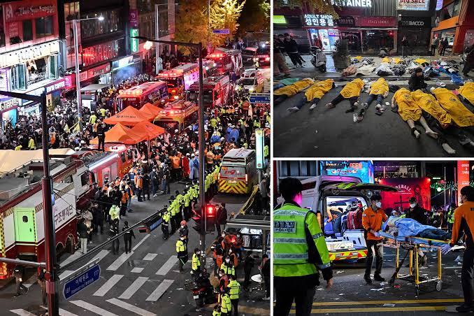 Halloween crowd stampede in Seoul leaves at least 146 dead