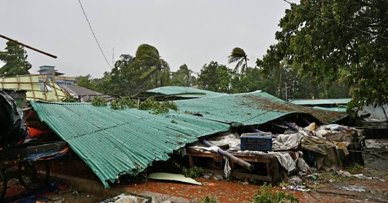 Heavy storms hit Saint Martin