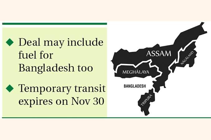 Bangladesh positive about giving fuel transit to India