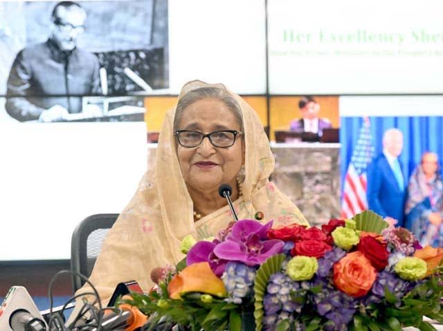 PM reiterates determination to hold free, fair election in Bangladesh