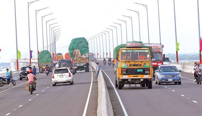Tk 803.9m toll collected from Padma Bridge in 29 days