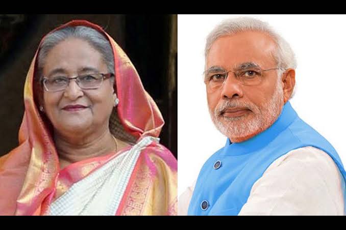 Will continue working with Hasina: Modi