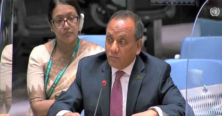 Ambassador Muhith briefs Security Council as Chair of Peacebuilding Commission