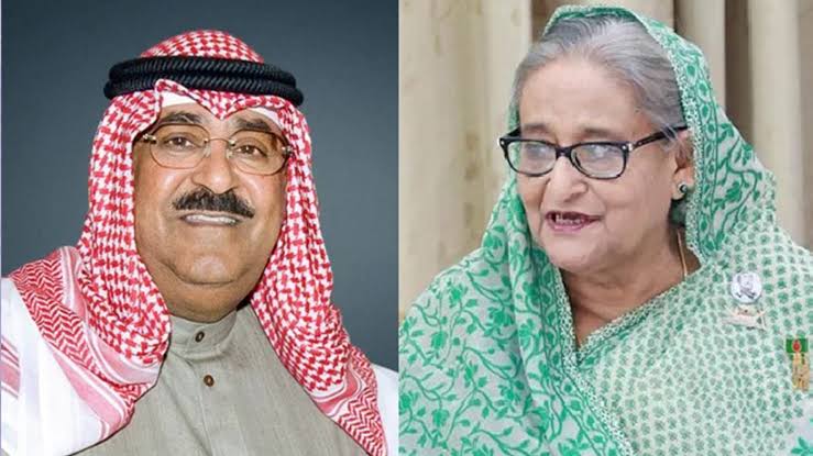 Bangladesh premier greets new Kuwait emir