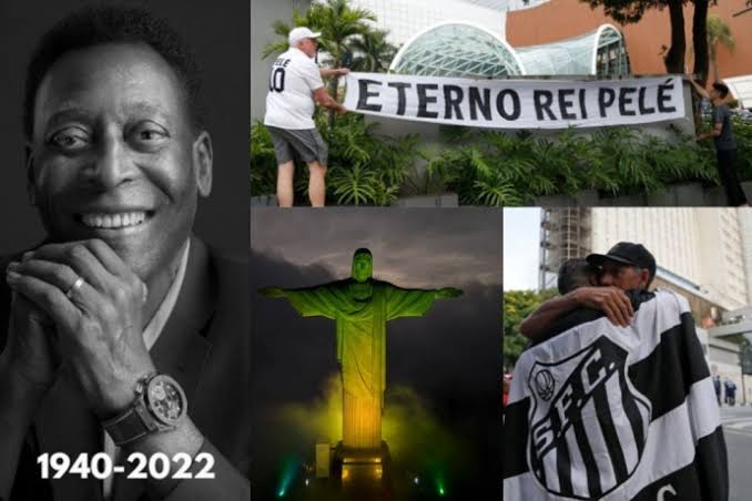 Brazil in mourning for 'King of Football' Pele