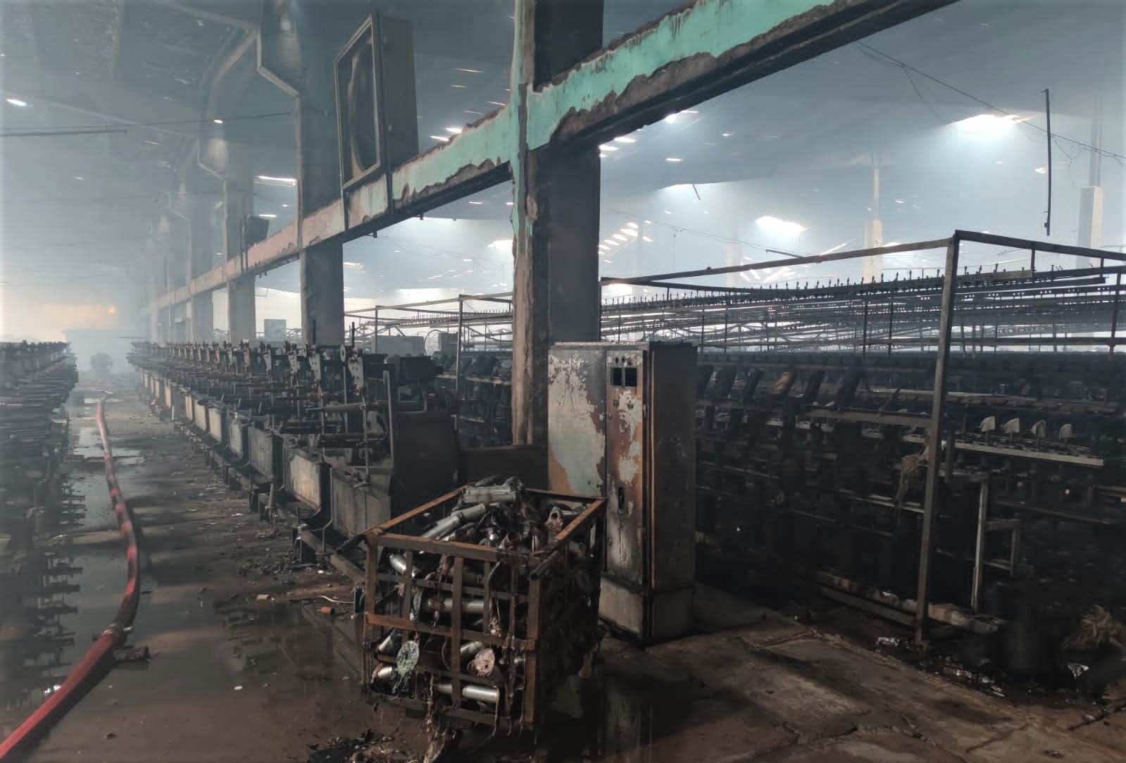 Fire under control at Rajbari Jute Mills