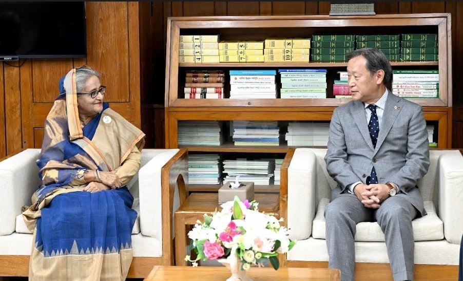 JICA's executive senior vice-president calls on PM