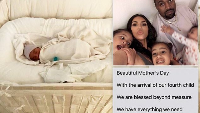 Kim Kardashian West reveals Psalm as new baby's name