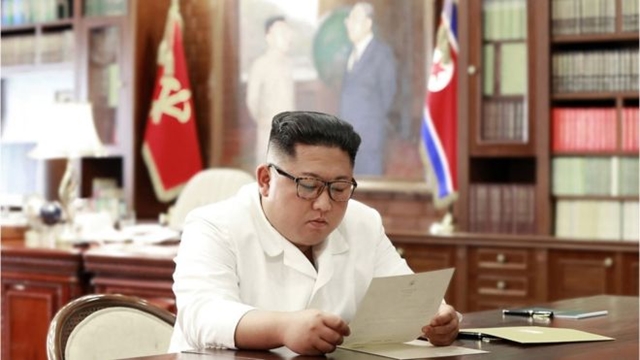 North Korea leader receives 'excellent' letter from Trump