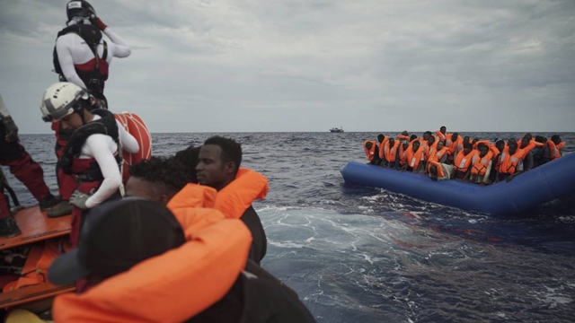 Charity ship rescues 50 African migrants in sea off Libya