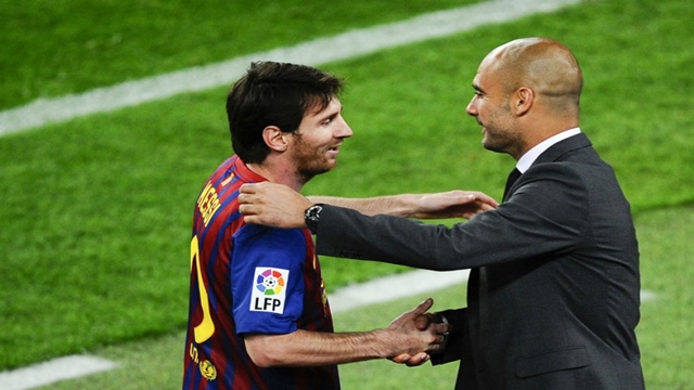 Guardiola wants Messi to stay with Barcelona
